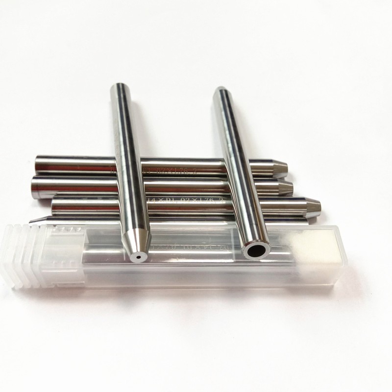 Abrasive Solid Tungsten Carbide Nozzle For Water Jet Cutting Head 7.14x1.02x76.2mm