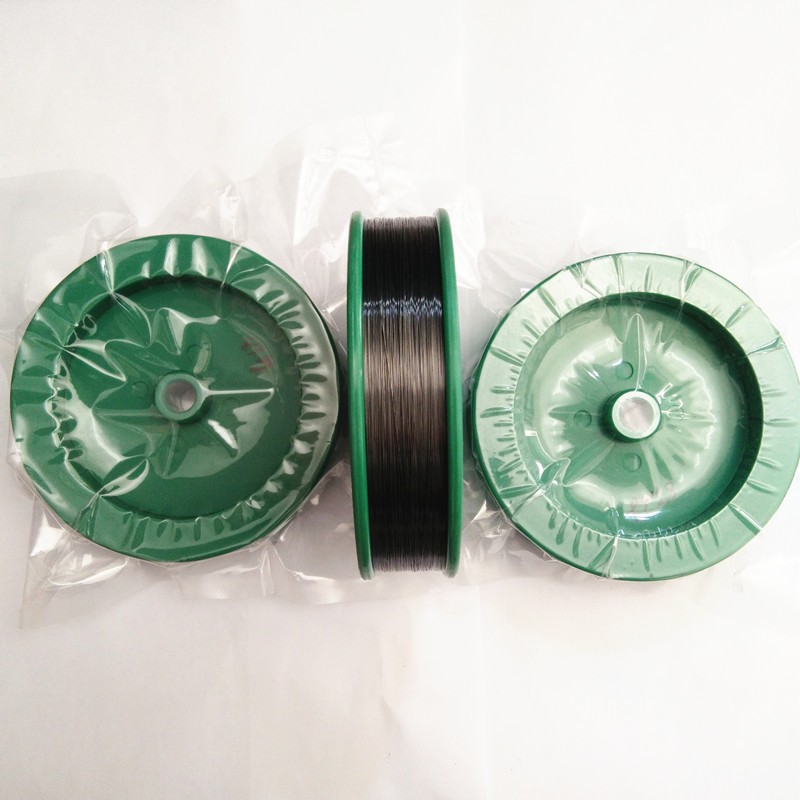 Purifier Usage 0.2mm Black Pure Tungsten Wire With Purity 99.95%