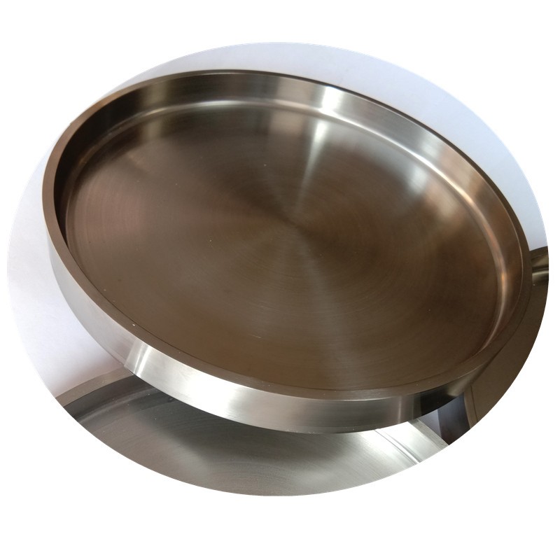 Round Tungsten Crucible Tungsten Products High Temperature Resistance